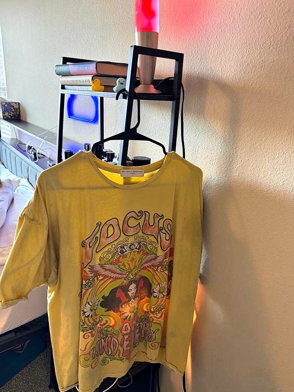 Yellow Graphic Short Sleeve Tee